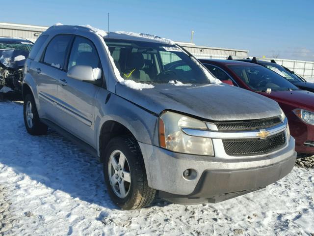 2CNDL63F966080471 - 2006 CHEVROLET EQUINOX LT SILVER photo 1