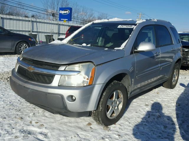 2CNDL63F966080471 - 2006 CHEVROLET EQUINOX LT SILVER photo 2