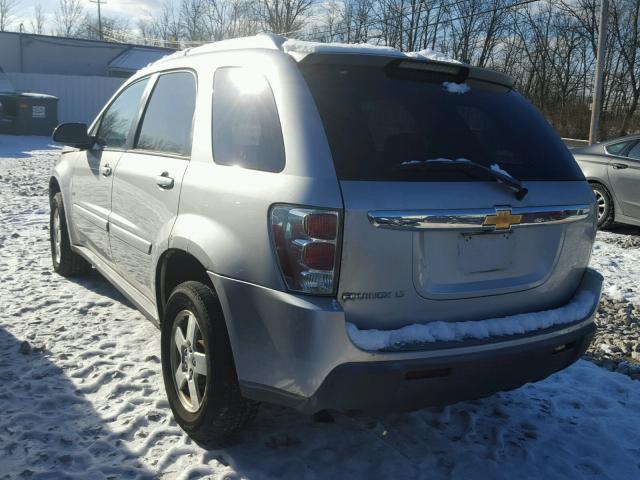 2CNDL63F966080471 - 2006 CHEVROLET EQUINOX LT SILVER photo 3