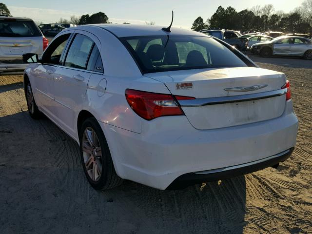 1C3CCBBB4DN656150 - 2013 CHRYSLER 200 TOURIN WHITE photo 3