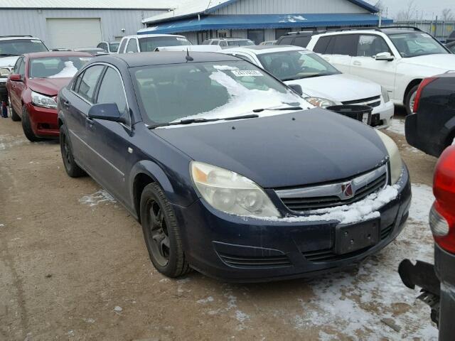 1G8ZS57N87F172830 - 2007 SATURN AURA XE BLUE photo 1