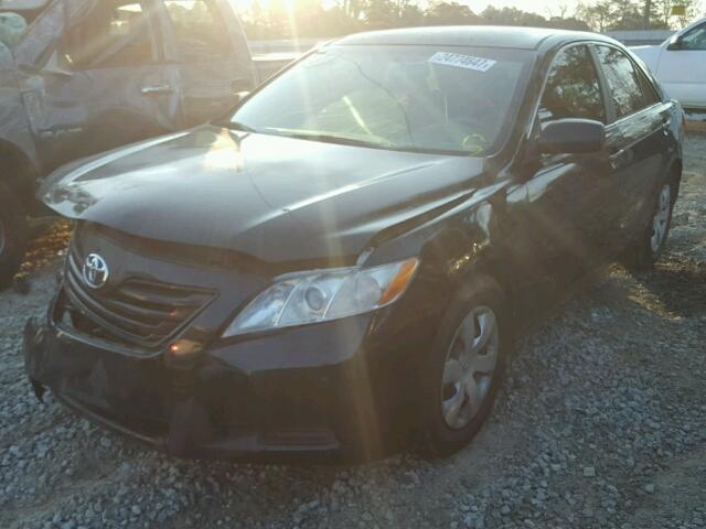 4T1BE46K57U581648 - 2007 TOYOTA CAMRY NEW BLACK photo 2