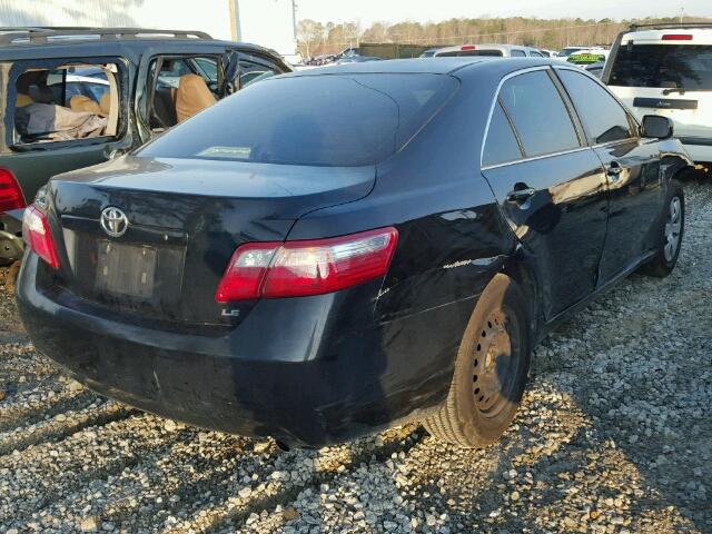 4T1BE46K57U581648 - 2007 TOYOTA CAMRY NEW BLACK photo 4