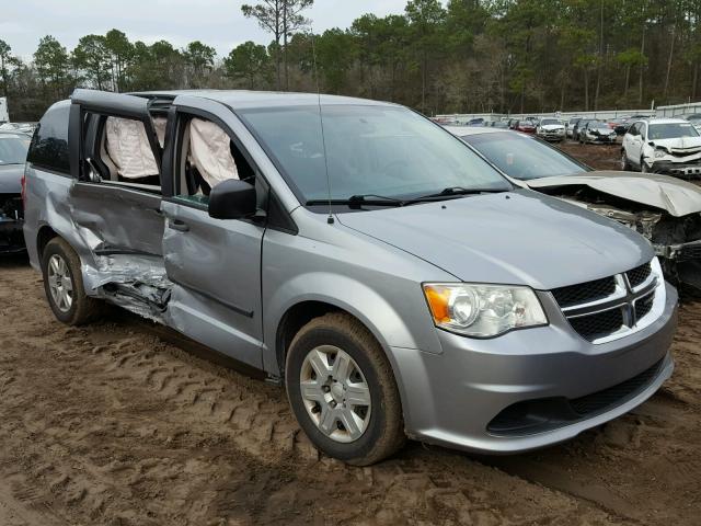 2C4RDGBG5DR704415 - 2013 DODGE GRAND CARA GRAY photo 1