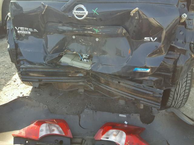 3N1CE2CP7FL381816 - 2015 NISSAN VERSA NOTE BLACK photo 9