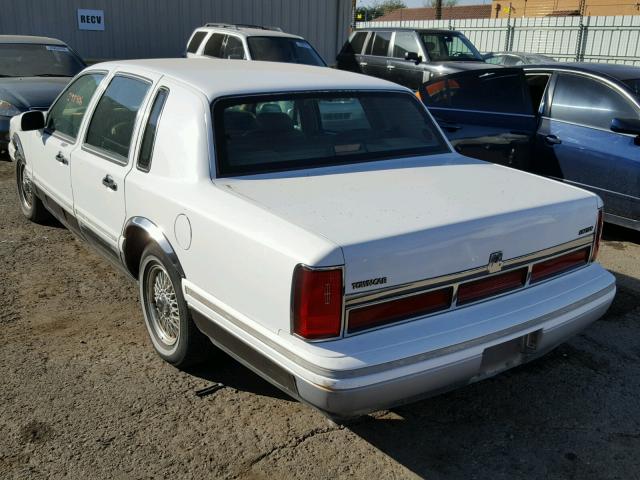 1LNLM82W1SY614850 - 1995 LINCOLN TOWN CAR S WHITE photo 3