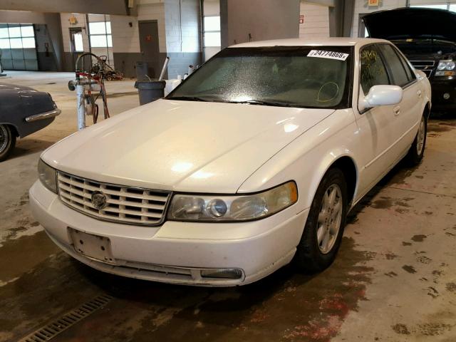 1G6KS54Y64U149501 - 2004 CADILLAC SEVILLE SL WHITE photo 2