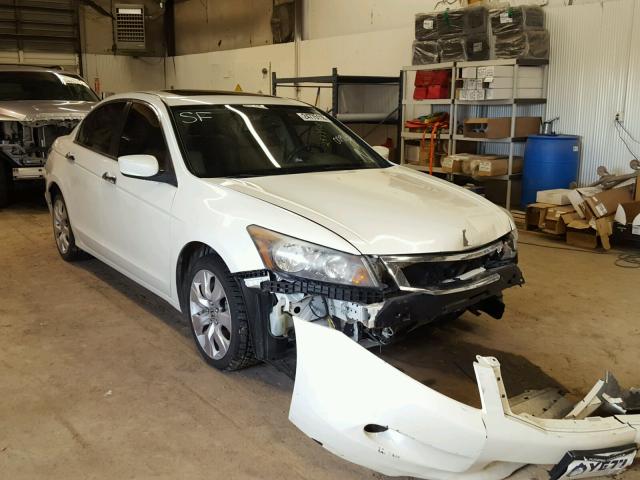 1HGCP3F86AA009158 - 2010 HONDA ACCORD EXL WHITE photo 1