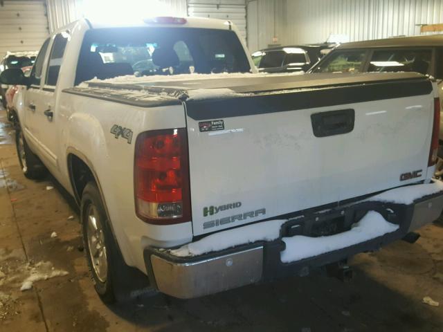 3GTU2YEJ7BG273432 - 2011 GMC SIERRA K15 WHITE photo 3