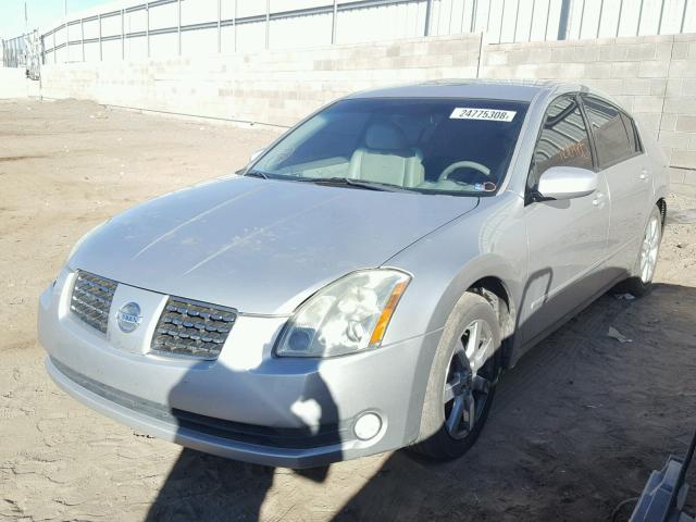 1N4BA41EX5C851659 - 2005 NISSAN MAXIMA SE SILVER photo 2