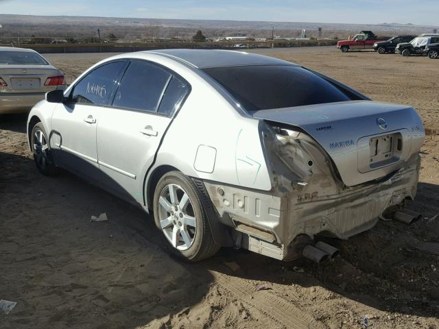 1N4BA41EX5C851659 - 2005 NISSAN MAXIMA SE SILVER photo 3