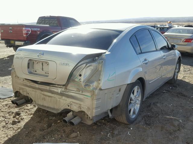 1N4BA41EX5C851659 - 2005 NISSAN MAXIMA SE SILVER photo 4