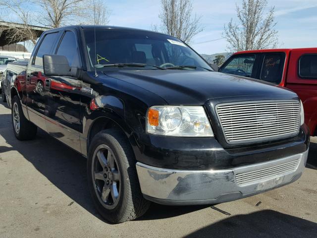 1FTRW12W66KD82481 - 2006 FORD F150 SUPER BLACK photo 1