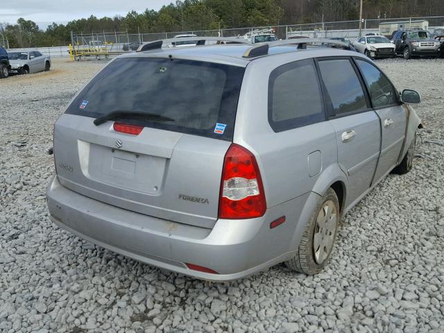 KL5JD86Z67K728987 - 2007 SUZUKI FORENZA BA SILVER photo 4