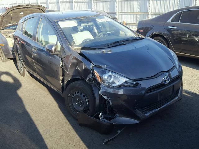 JTDKDTB3XG1139112 - 2016 TOYOTA PRIUS C GRAY photo 1