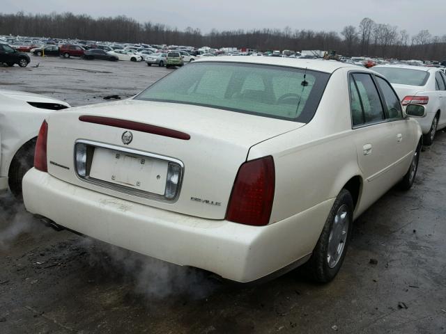 1G6KD54Y2YU280277 - 2000 CADILLAC DEVILLE WHITE photo 4