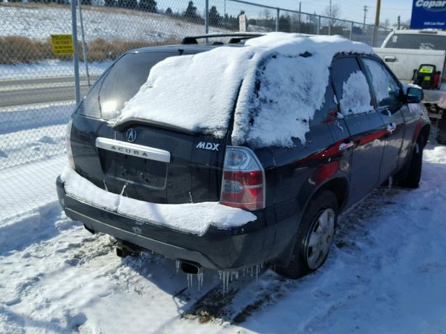 2HNYD18235H500945 - 2005 ACURA MDX GRAY photo 4