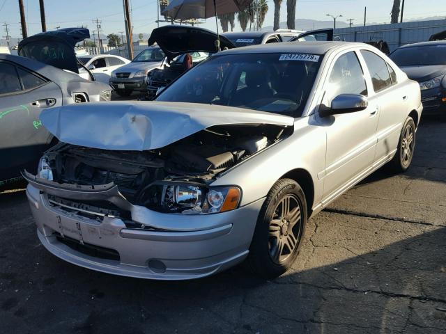 YV1RS592482699324 - 2008 VOLVO S60 2.5T SILVER photo 2