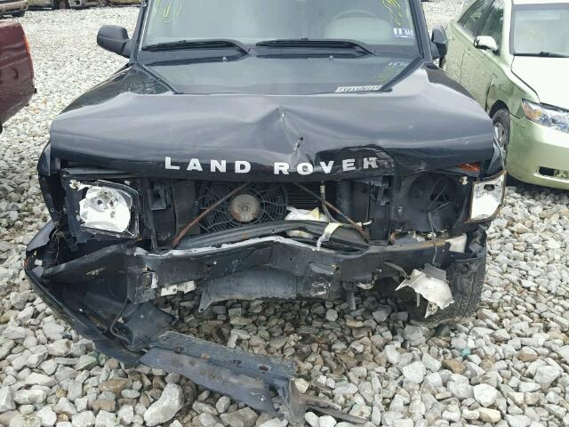 SALTY124X2A764035 - 2002 LAND ROVER DISCOVERY BLACK photo 7