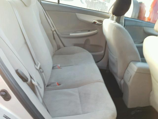 2T1BU4EE1AC519316 - 2010 TOYOTA COROLLA LE 银色 照片 6