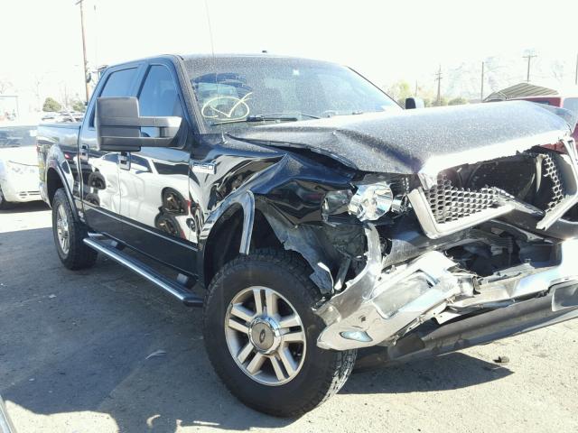 1FTPW12545KE67154 - 2005 FORD F150 SUPER BLACK photo 1