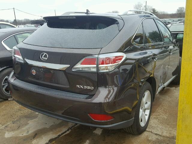 2T2BK1BA6DC189291 - 2013 LEXUS RX 350 紫色 照片 4