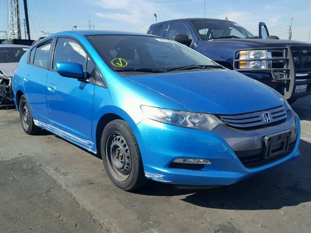 JHMZE2H50AS013906 - 2010 HONDA INSIGHT LX BLUE photo 1