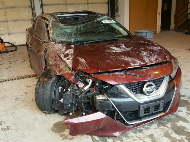 1N4AA6AP6GC383148 - 2016 NISSAN MAXIMA 3.5 RED photo 1