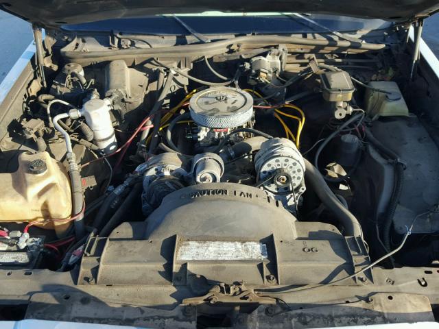 1G4AP69Y0EH883761 - 1984 BUICK LESABRE LI SILVER photo 7