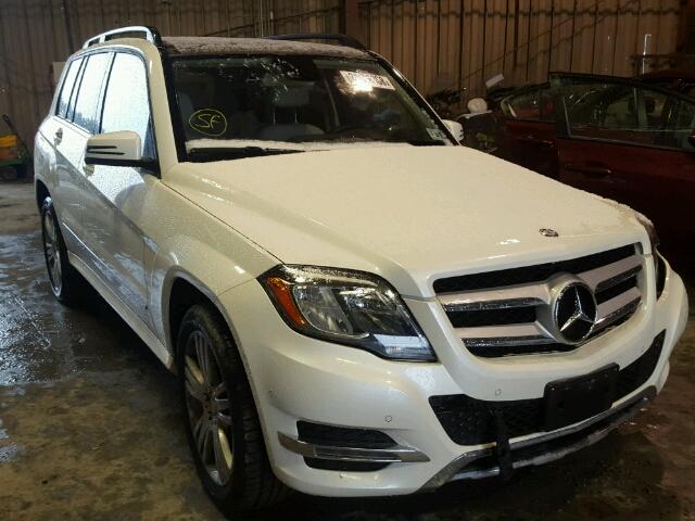 WDCGG8JB7EG317842 - 2014 MERCEDES-BENZ GLK 350 4M WHITE photo 1