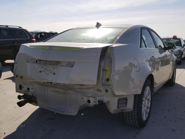 1G6DF5EY1B0110783 - 2011 CADILLAC CTS LUXURY WHITE photo 4