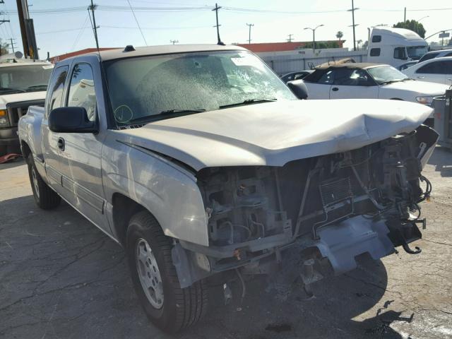 1GCEC19T04Z348639 - 2004 CHEVROLET SILVERADO SILVER photo 1