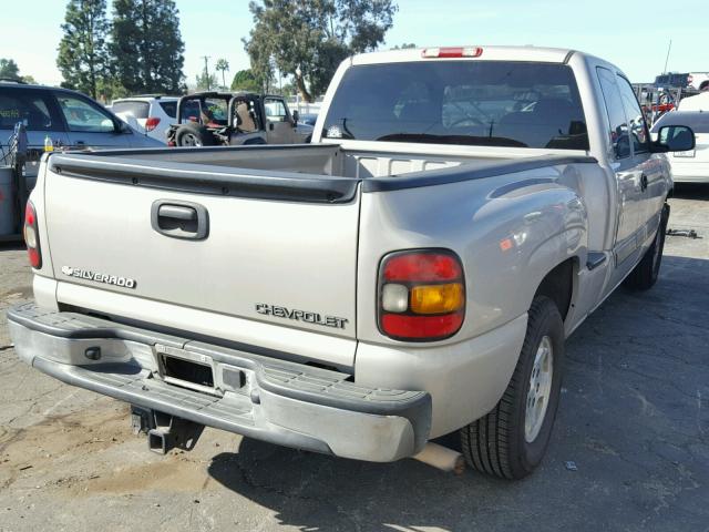 1GCEC19T04Z348639 - 2004 CHEVROLET SILVERADO SILVER photo 4