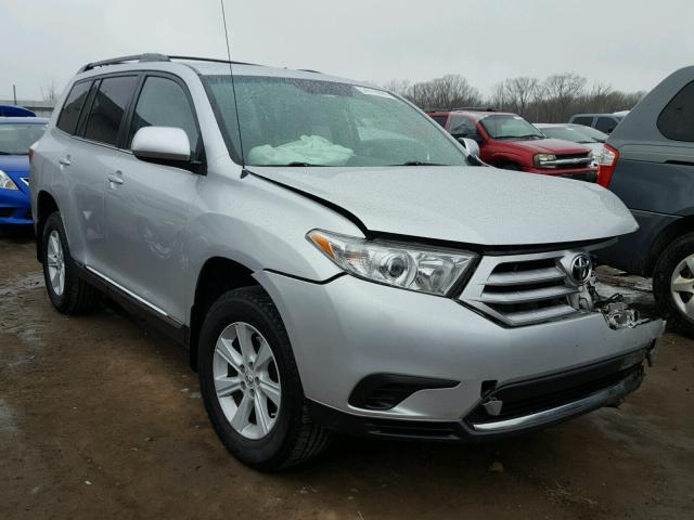 5TDZA3EH8CS023290 - 2012 TOYOTA HIGHLANDER SILVER photo 1