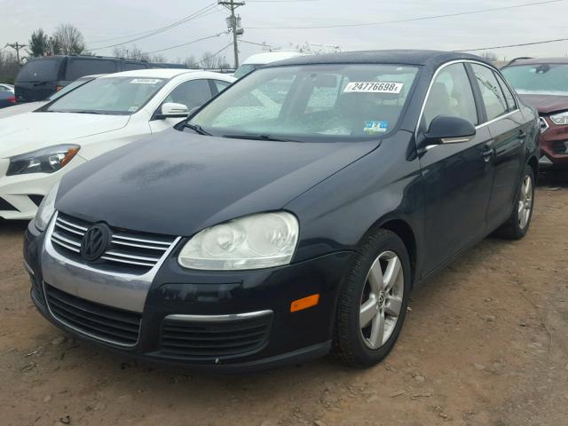 3VWRZ71K78M102116 - 2008 VOLKSWAGEN JETTA SE BLACK photo 2