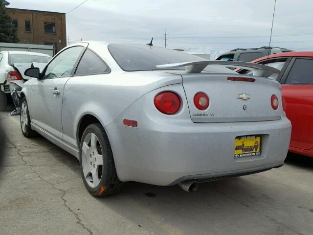 1G1AF1F57A7120035 - 2010 CHEVROLET COBALT 2LT SILVER photo 3