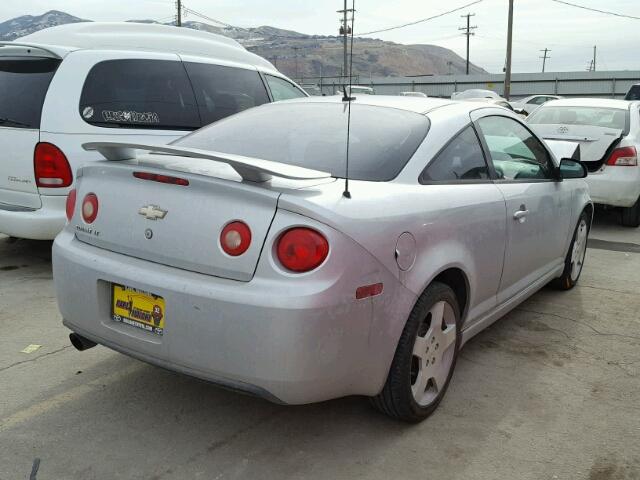 1G1AF1F57A7120035 - 2010 CHEVROLET COBALT 2LT SILVER photo 4