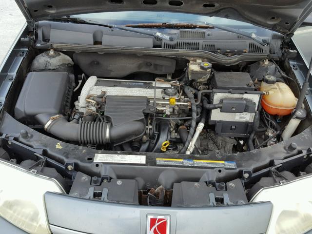 1G8AZ52F14Z187723 - 2004 SATURN ION LEVEL GRAY photo 7