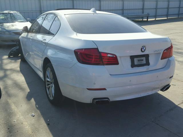 WBAFR9C50CDX78711 - 2012 BMW 550 I WHITE photo 3