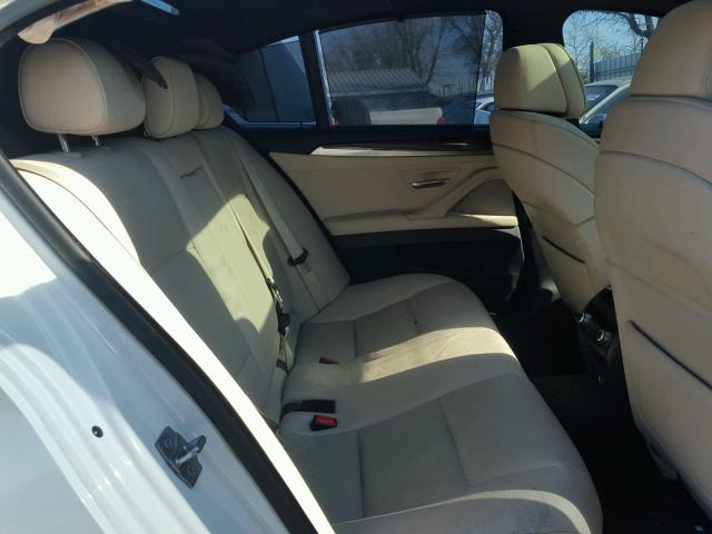 WBAFR9C50CDX78711 - 2012 BMW 550 I WHITE photo 6