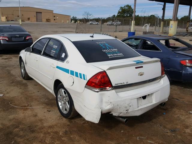 2G1WC58R979172862 - 2007 CHEVROLET IMPALA LT WHITE photo 3