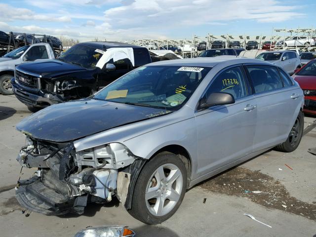 1G1ZG57B19F158874 - 2009 CHEVROLET MALIBU LS GRAY photo 2