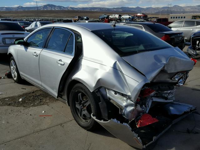 1G1ZG57B19F158874 - 2009 CHEVROLET MALIBU LS GRAY photo 3