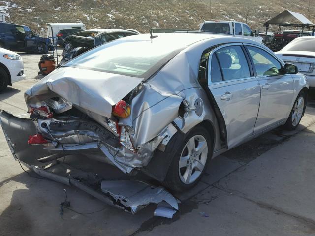 1G1ZG57B19F158874 - 2009 CHEVROLET MALIBU LS GRAY photo 4