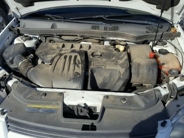 1G1AM58B387127574 - 2008 CHEVROLET COBALT SPO WHITE photo 7