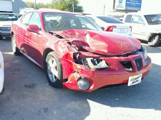 2G2WP552871112030 - 2007 PONTIAC GRAND PRIX RED photo 1