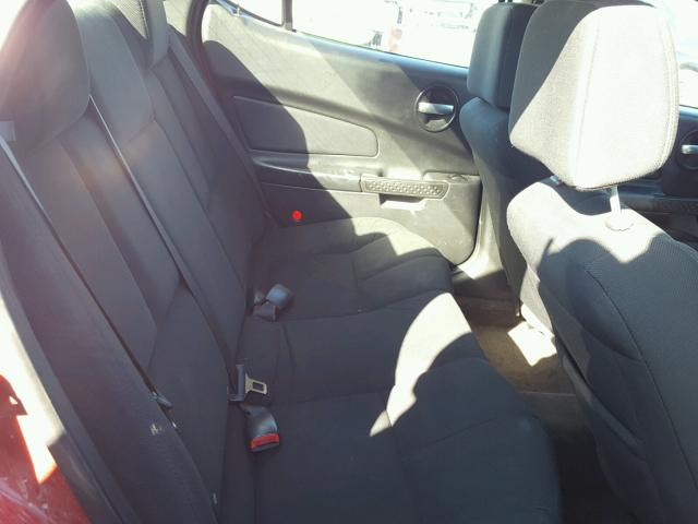 2G2WP552871112030 - 2007 PONTIAC GRAND PRIX RED photo 6