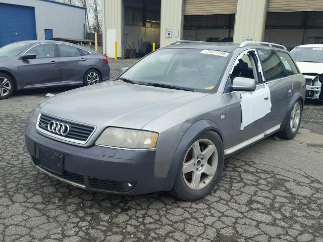 WA1YD64B93N051844 - 2003 AUDI ALLROAD GRAY photo 2