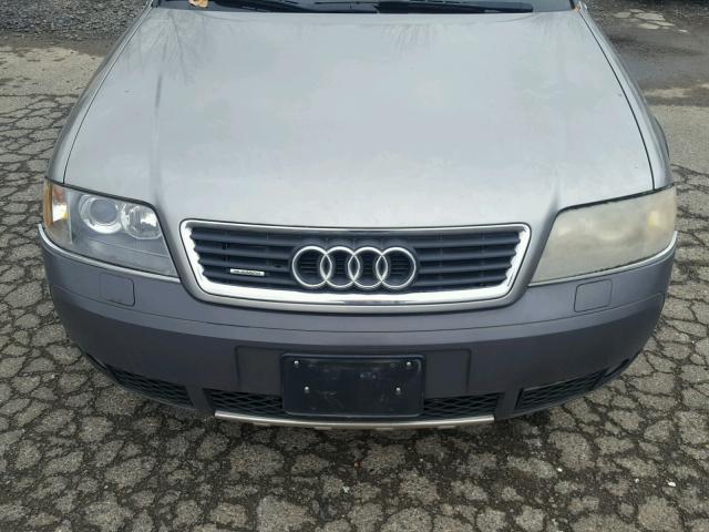 WA1YD64B93N051844 - 2003 AUDI ALLROAD GRAY photo 7