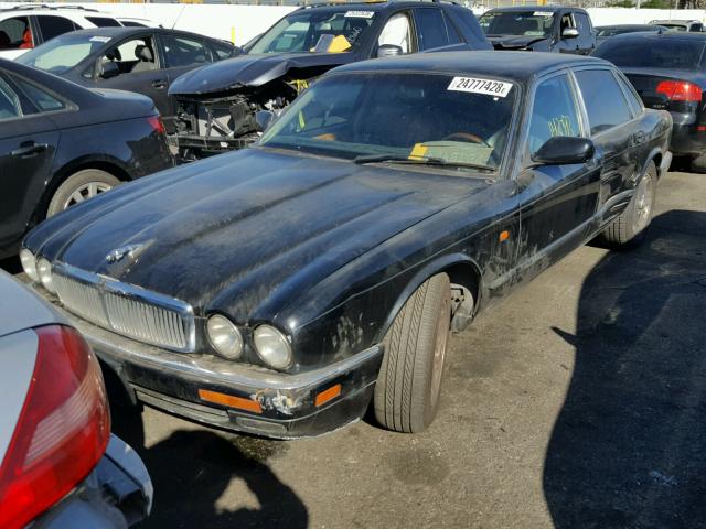 SAJHX1744TC770266 - 1996 JAGUAR XJ6 BLACK photo 2